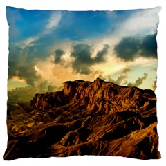 Mountain Sky Landscape Nature Large Cushion Case (two Sides)