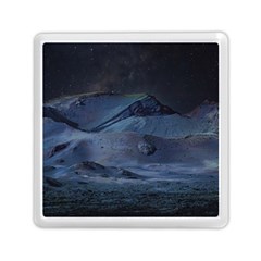 Landscape Night Lunar Sky Scene Memory Card Reader (square)  by Celenk