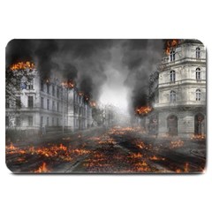 Armageddon Destruction Apocalypse Large Doormat 