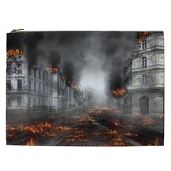 Armageddon Destruction Apocalypse Cosmetic Bag (xxl)  by Celenk