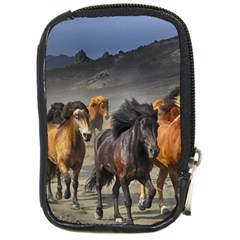 Horses Stampede Nature Running Compact Camera Cases