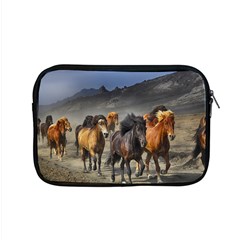 Horses Stampede Nature Running Apple Macbook Pro 15  Zipper Case by Celenk