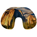 Mountains Landscape Rock Forest Travel Neck Pillows Back