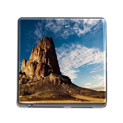 Mountain Desert Landscape Nature Memory Card Reader (square) by Celenk