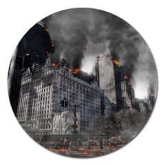 Apocalypse War Armageddon Magnet 5  (round) by Celenk