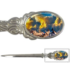 Mountains Clouds Landscape Scenic Letter Openers by Celenk