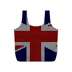 Union Jack Flag British Flag Full Print Recycle Bags (s)  by Celenk