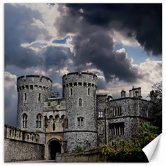 Castle Building Architecture Canvas 16  x 16  