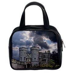 Castle Building Architecture Classic Handbags (2 Sides)