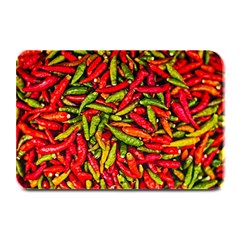 Chilli Pepper Spicy Hot Red Spice Plate Mats by Celenk