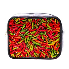 Chilli Pepper Spicy Hot Red Spice Mini Toiletries Bags by Celenk