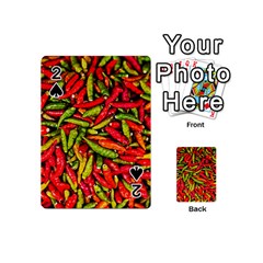 Chilli Pepper Spicy Hot Red Spice Playing Cards 54 (mini)  by Celenk