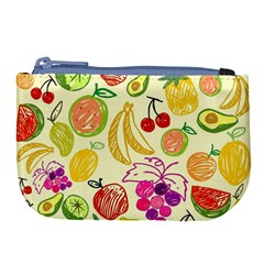 Cute Fruits Pattern Large Coin Purse