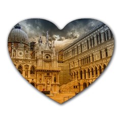 Palace Monument Architecture Heart Mousepads by Celenk