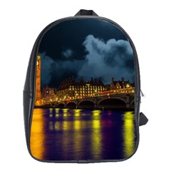 London Skyline England Landmark School Bag (xl) by Celenk