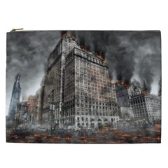 World War Armageddon Destruction Cosmetic Bag (xxl)  by Celenk