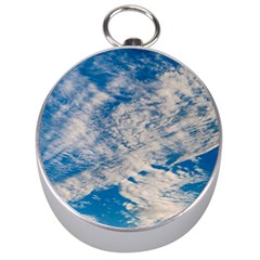 Clouds Sky Scene Silver Compasses by Celenk