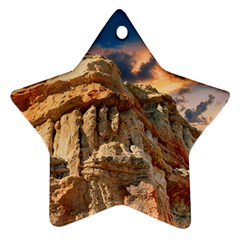 Canyon Dramatic Landscape Sky Star Ornament (two Sides) by Celenk