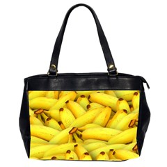 Yellow Banana Fruit Vegetarian Natural Office Handbags (2 Sides)  by Celenk