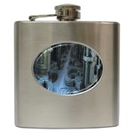 Fractal Design Hip Flask (6 oz) Front