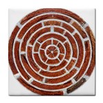 Brick Pattern Texture Backdrop Tile Coasters Front