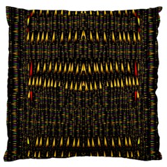 Hot As Candles And Fireworks In The Night Sky Large Cushion Case (one Side) by pepitasart