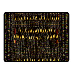 Hot As Candles And Fireworks In The Night Sky Double Sided Fleece Blanket (small)  by pepitasart