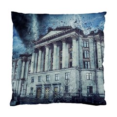 Storm Rain Lightning Weather Standard Cushion Case (one Side) by Celenk