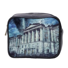 Storm Rain Lightning Weather Mini Toiletries Bag 2-side by Celenk