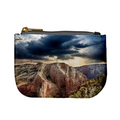 Nature Landscape Clouds Sky Rocks Mini Coin Purses by Celenk