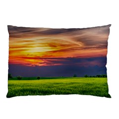 Countryside Landscape Nature Rural Pillow Case by Celenk