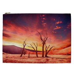 Desert Arid Dry Drought Landscape Cosmetic Bag (xxl)  by Celenk