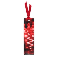 Red And Black Wave Pattern Small Book Marks by Celenk