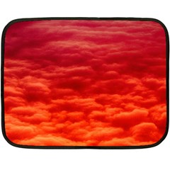 Red Cloud Fleece Blanket (mini) by Celenk