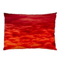 Red Cloud Pillow Case (two Sides) by Celenk