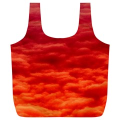 Red Cloud Full Print Recycle Bags (l)  by Celenk