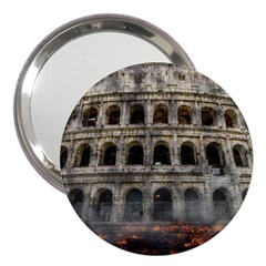 Colosseum Italy Landmark Coliseum 3  Handbag Mirrors by Celenk