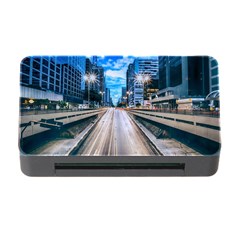 Urban Street Cityscape Modern City Memory Card Reader With Cf by Celenk