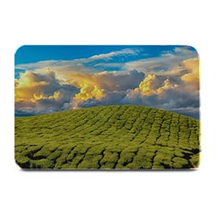 Sunrise Hills Landscape Nature Sky Plate Mats by Celenk