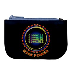 Geek Power Large Coin Purse by linceazul