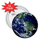 Earth Internet Globalisation 2.25  Buttons (10 pack)  Front