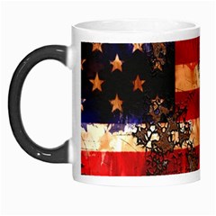 American Flag Usa Symbol National Morph Mugs by Celenk