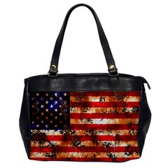 American Flag Usa Symbol National Office Handbags by Celenk