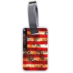 American Flag Usa Symbol National Luggage Tags (one Side)  by Celenk
