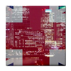 London England City Tile Coasters