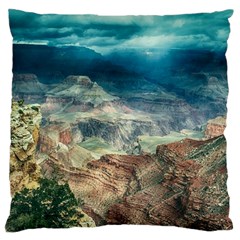 Canyon Mountain Landscape Nature Large Cushion Case (one Side) by Celenk