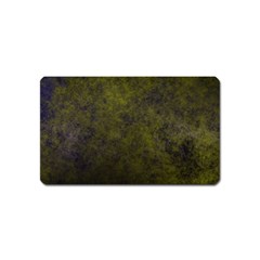 Green Background Texture Grunge Magnet (name Card)