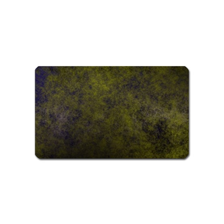 Green Background Texture Grunge Magnet (Name Card)