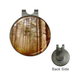 Forest Trees Wood Branc Hat Clips With Golf Markers by Celenk