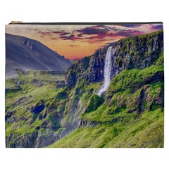 Waterfall Landscape Nature Scenic Cosmetic Bag (xxxl) 